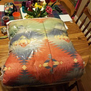Ralph Lauren, queen size comforter, southwest style